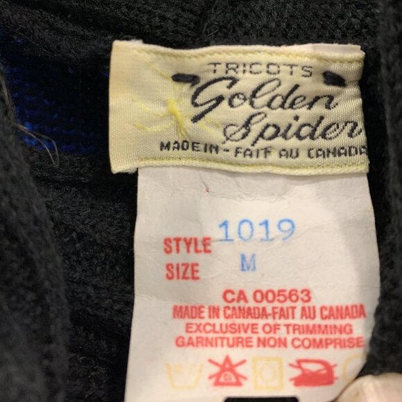 Vintage Golden Spider Knit – Size Medium - Picture 4 of 6
